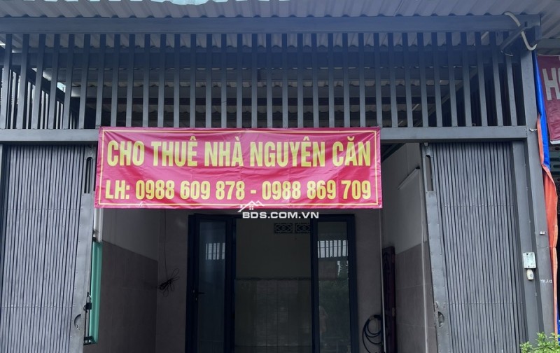 Chính chủ cho thuê nhà mới xây  sửa tại KDC Mỹ Yên